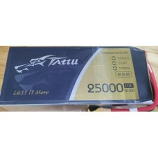 TATTU HV 10C 25000mAh 6S Lipo Battery for Multirotors Drone Agriculture Drone